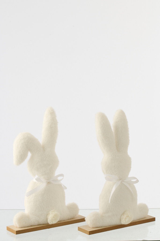 Rabbit Polyester White Large Assortment