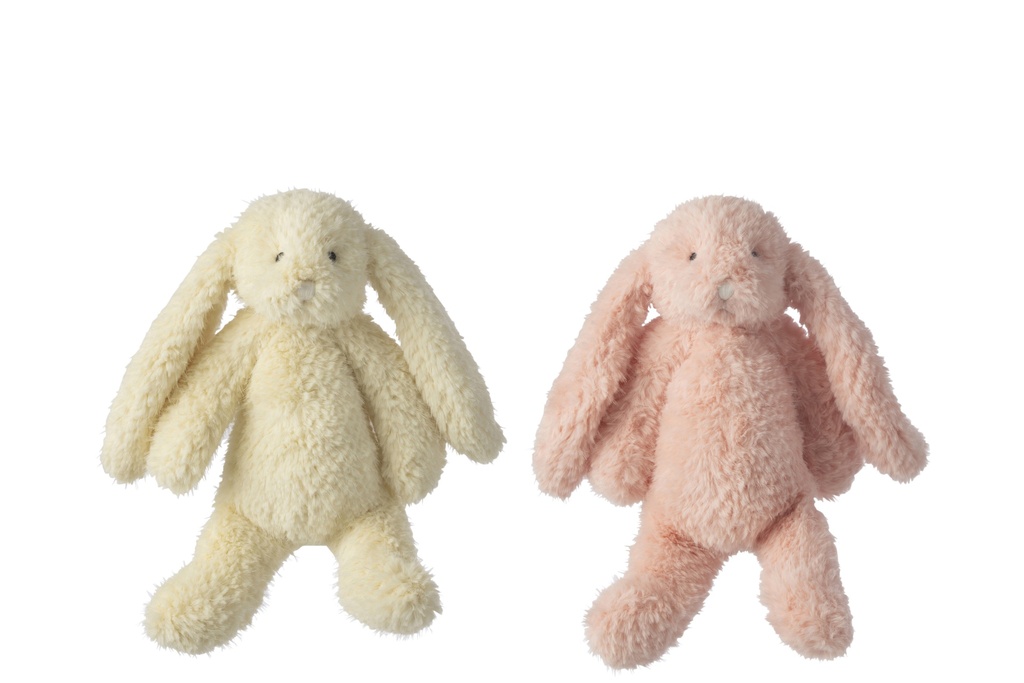 Rabbit Polyester Pink/Yellow Small Assortment