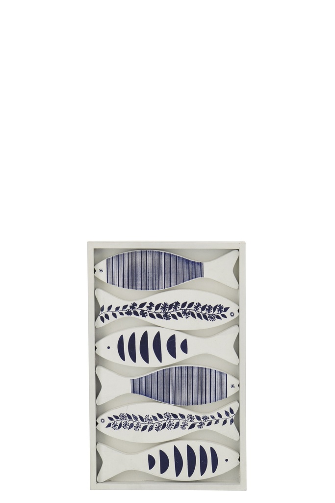 Wall Object Fish Mixed Pattern