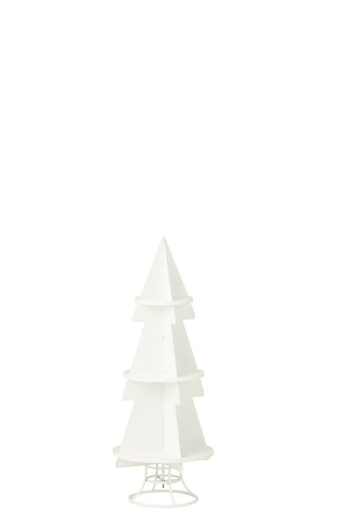 Rack X'mas Tree Metal White