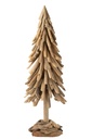 Christmas Tree On Base Wood