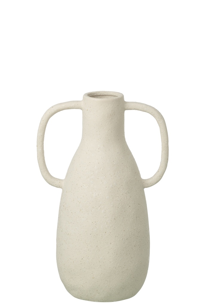 Vase Jodi Stoneware Off-White Small