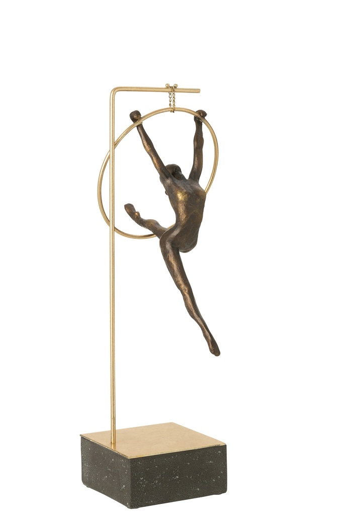 Gymnast Hoop Beta Resin Black/Gold
