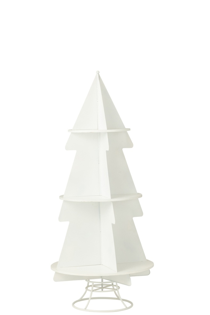 Rack X'mas Tree Metal White