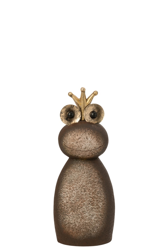 Frog Crown Magnesium Dark Brown/Gold