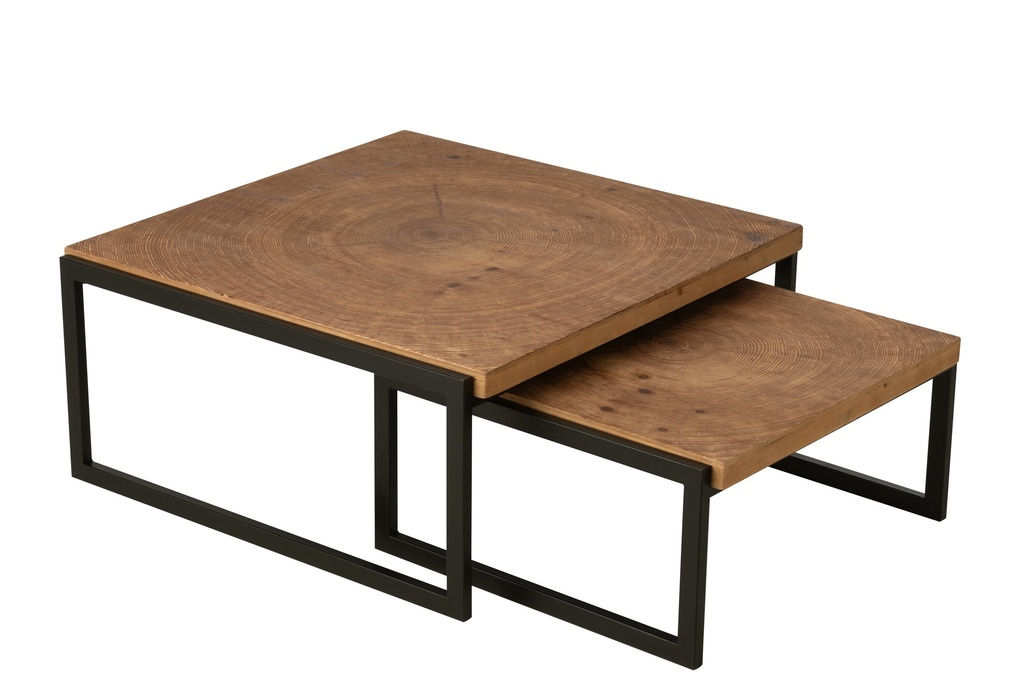 S/2 Coffee Table Dos MDF