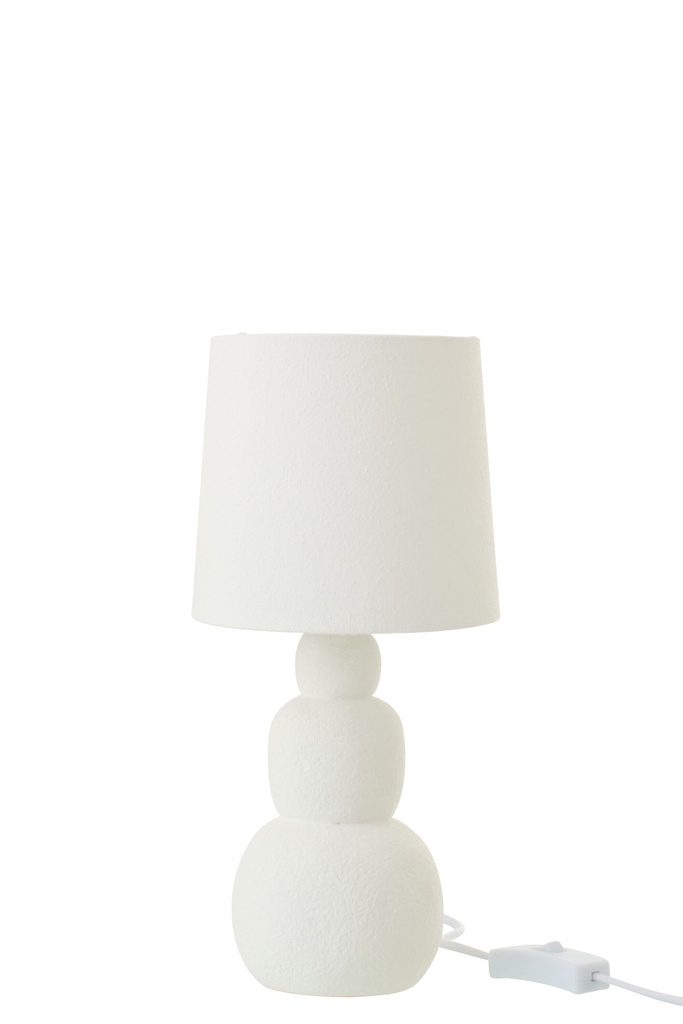 Table Lamp Renee Ceramic White