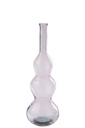 Floor Vase Glass Light Pink