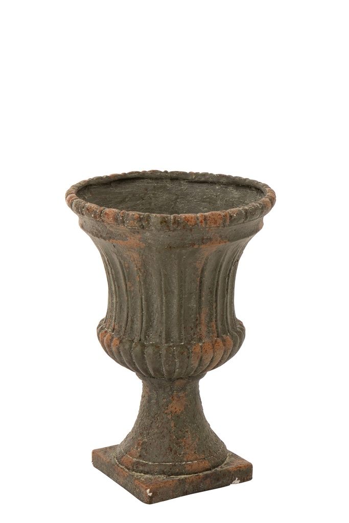 Flowerpot Antique Outdoor Magnesium Dark