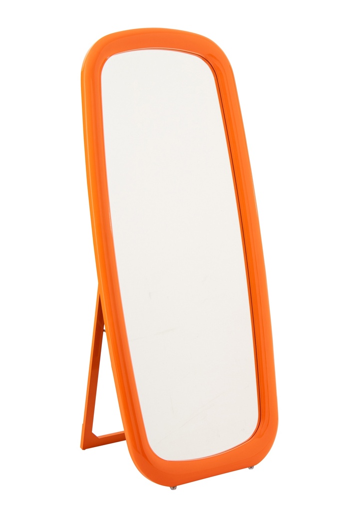 Wall Mirror Rectangle MDF/Paint Orange