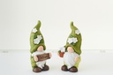 Gnome Welcome + Flowerpot Clay