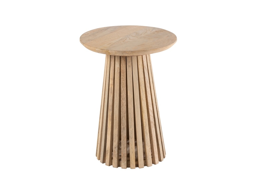 [31472] Table Vincent en bois de manguier naturel