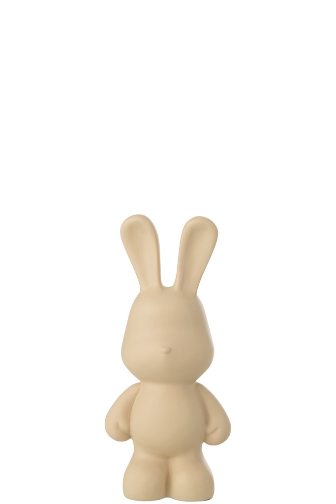 Rabbit Fred Polyresin Beige Small
