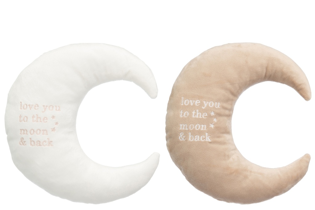 Moon Polyester White/Beige Assortment Of