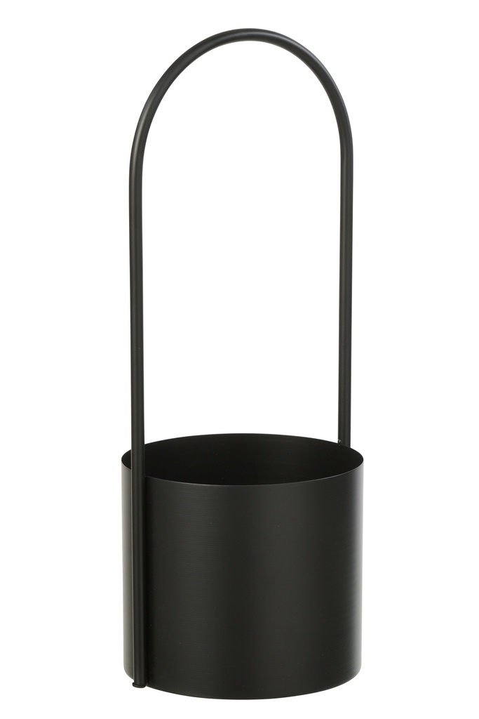 Flowerpot Iron Black Extra Large