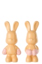 Rabbit June Boxing Polyresin Apricot/Light