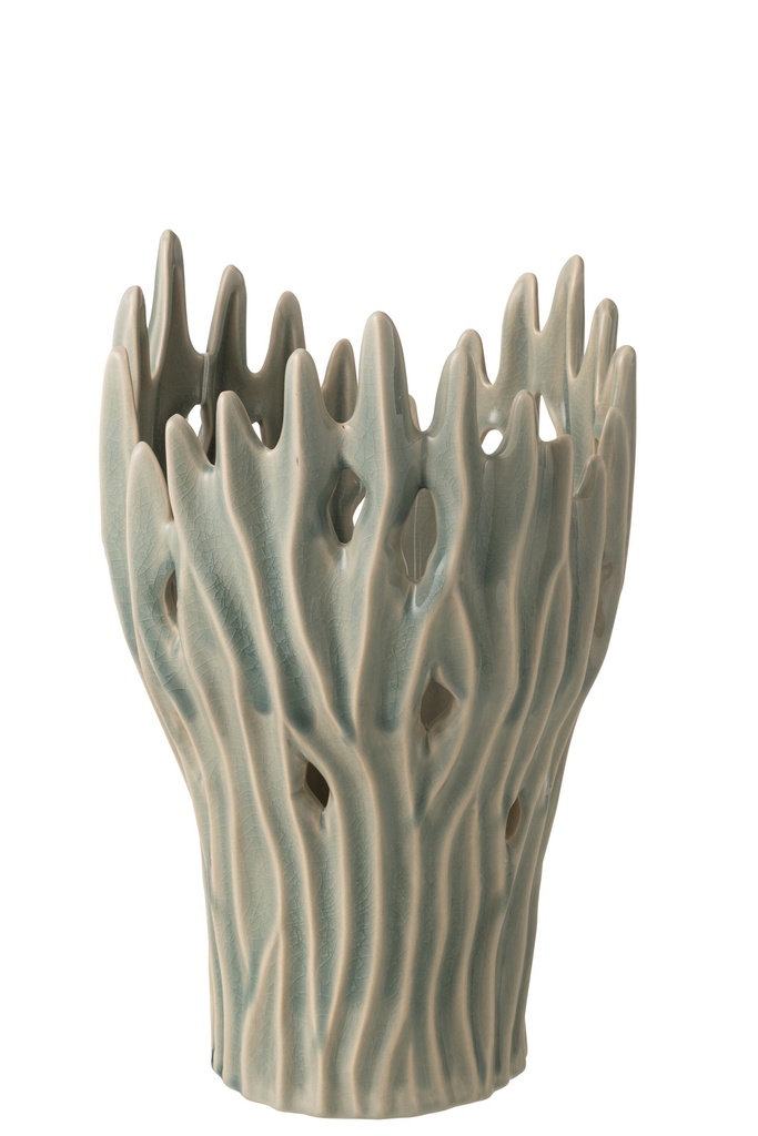 Vase Amy Porcelain Light Blue