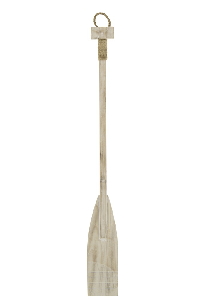 Paddle Decorative Whitewash Pinewood/Rope Natural