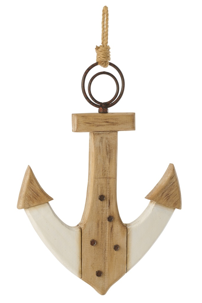 Anchor Paulownia Wood Natural/White Large