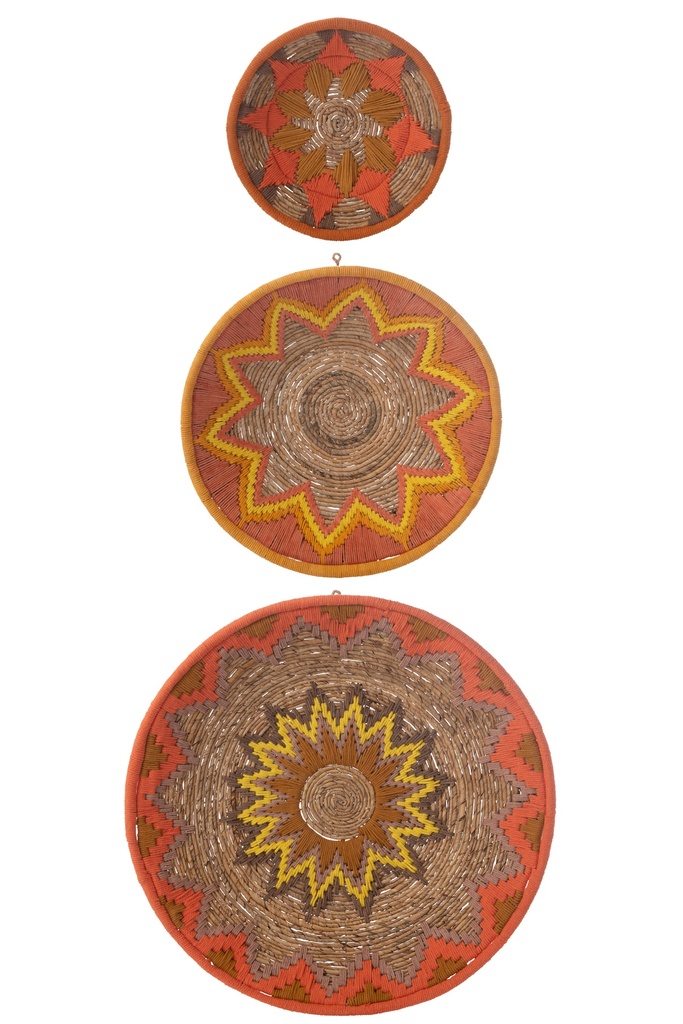 Set Of 3 Wall Decoration Banana
