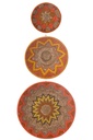 Set Of 3 Wall Decoration Banana