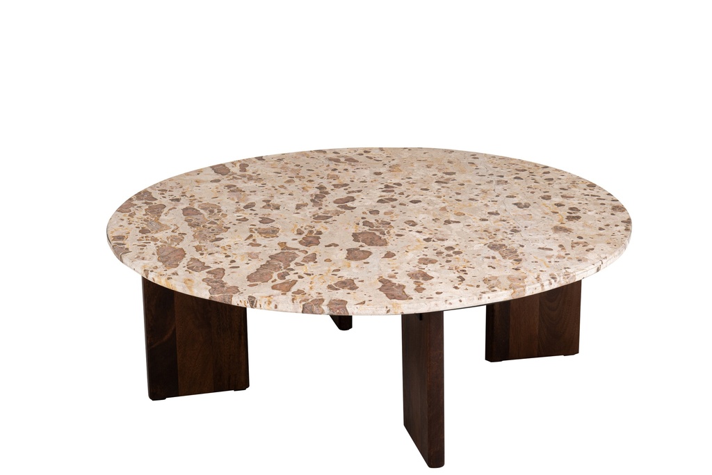 Coffee Table Mathilde Marble Natural/Beige