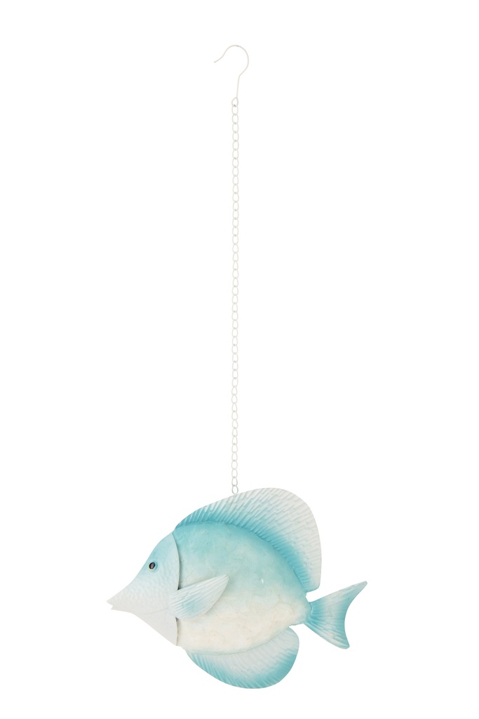 Fish Wide Hanging Iron Light