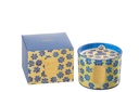 Scented Candle Flowers Blue/Yellow Small-30