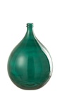 Vase Lissabon Verre Vert