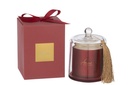Scented Candle Bell Amour Red