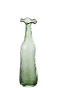 Vase Blooming Glass Green Medium