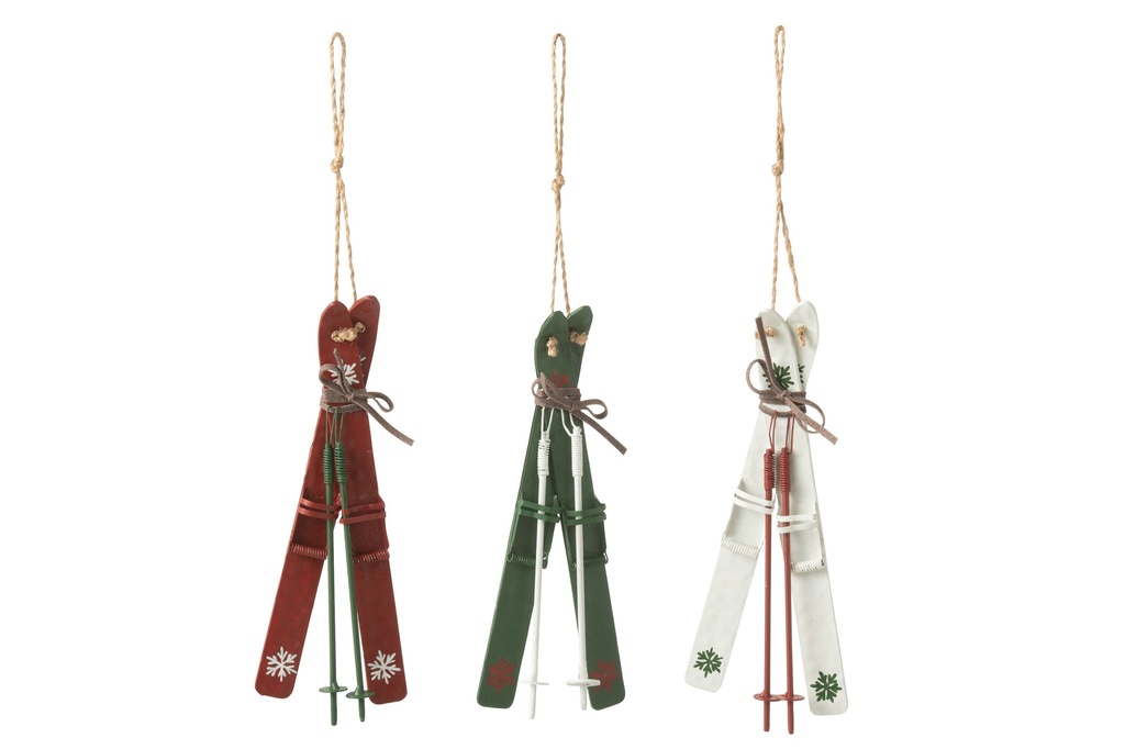 Hanger Skis Metal Mix Assortment