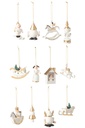 Box Of 12 Hangers Wood