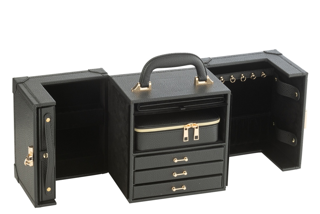 Jewellery Case With Handle Artificial