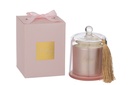 Scented Candle Bell Bonheur Pink