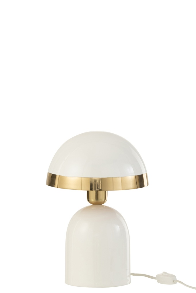 Lampe Bordure Dorée Métal Brillant