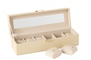 Swatch Box 6 Compartments Artificial