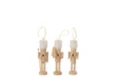 Box Of 3 Hangers Nutcrackers