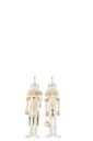Nutcracker Iron Gold/White Small Assortment