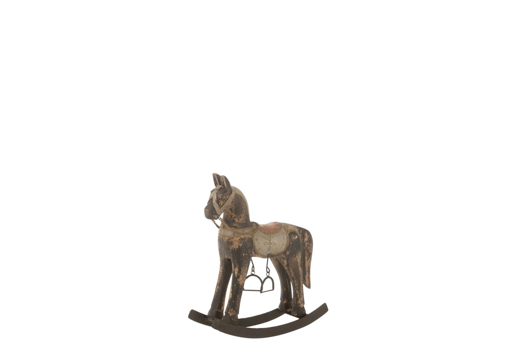 Rocking Horse Topo Mango Wood/Metal