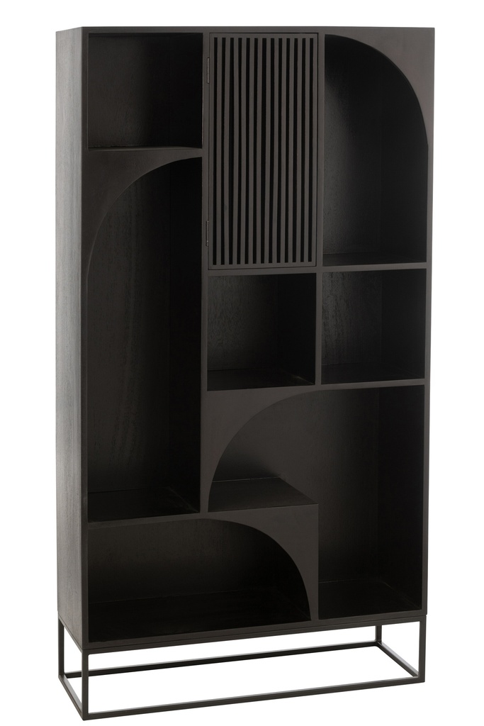 Shelf Mode Mango Wood/MDF Black