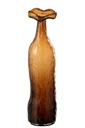 Vase Blooming Glass Brown Large