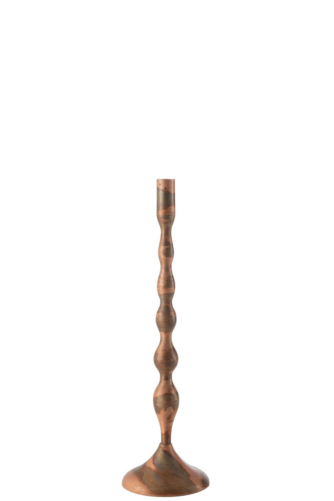 Candle Holder Sha Metal Copper