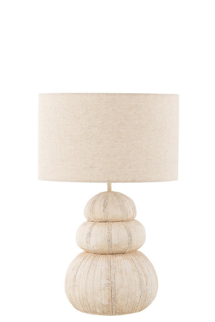 Lamp Table Urchin Poly Beige
