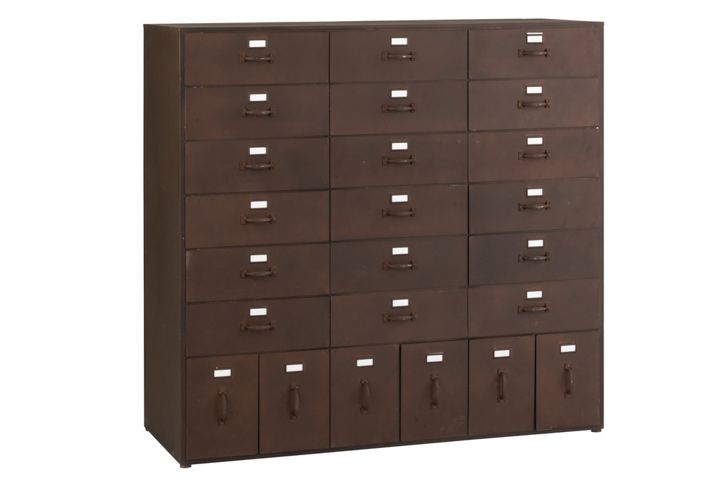 Cabinet Bade Iron Rust Brown