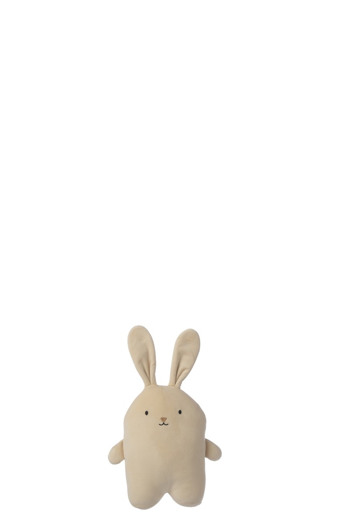 Rabbit Polyester Beige Small