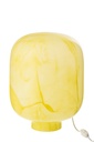 Table Lamp Bola Glass Yellow