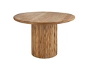 Dining Table Curve Round Wood
