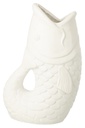 Flowerpot Fish Outdoor Magnesium White