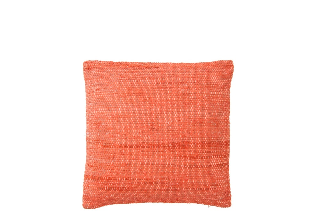 Cushion Cotton Coral Red